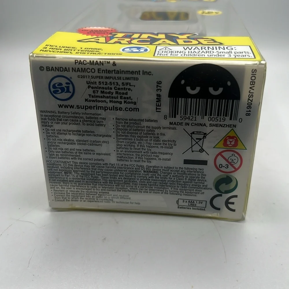NIB Tiny Arcade Pac Man
